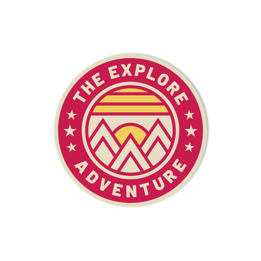 The Explore Adventure Sticker